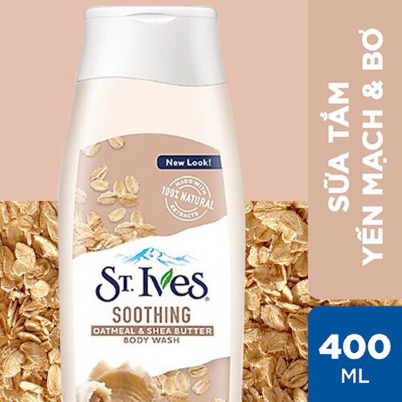 Sữa tắm dưỡng da St.Ives Chính Hãng CTY DKSH (400-473ML)