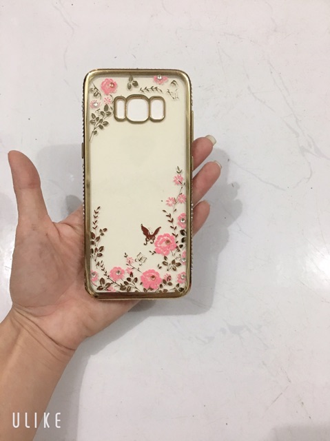 Ốp lưng hoa hồng sam sung S8,S8 Plus,S8+