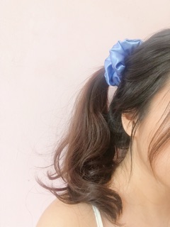 Cột tóc lụa may tay | Silky scrunchies