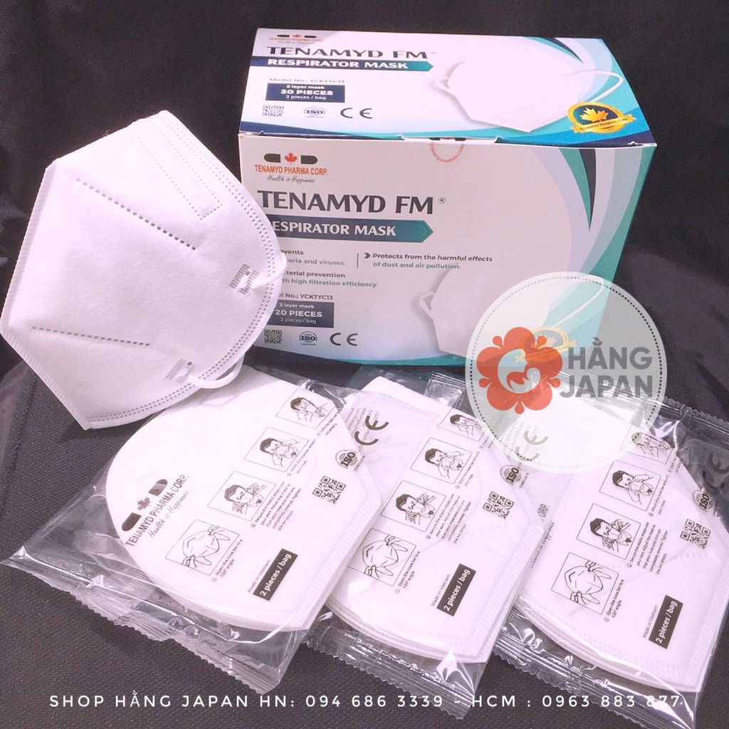 KHẨU TRANG Y TẾ TENAMYD FM N95 1 HỘP 20 CÁI