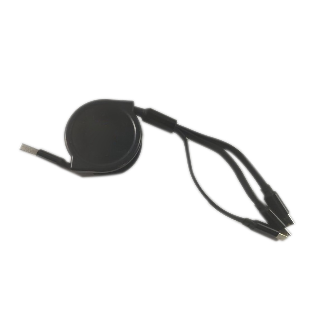 Hàng Sẵn Cáp Sạc Nhanh 3 Trong 1 Có Thể Thu Lại Tiện Dụng Bộ Sạc Nhanh Cổng USB Type C Hiệu Dành Cho HUAWEI【Southdakota051】