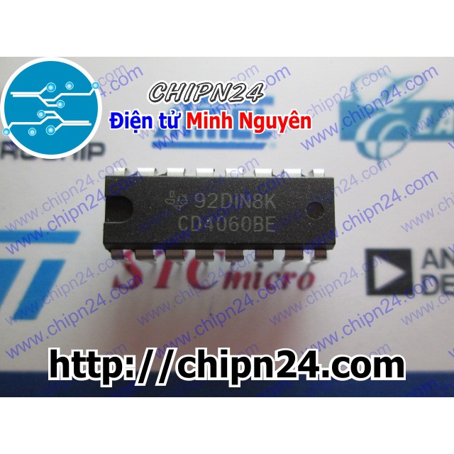 [3 CON] IC CD4060 DIP-16 (CD4060BE 4060)