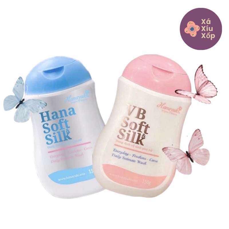 XẢ KHO - GIÁ SỈ - Dung dịch vệ sinh Hanayuki Hana Soft Silk