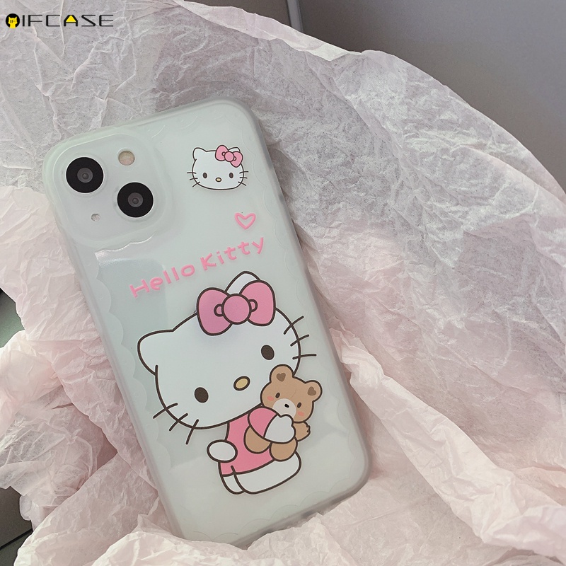 Ốp Điện Thoại Dẻo Trong Suốt Họa Tiết Hoạt Hình Nhiều Màu Cho iPhone 13 12 12 11 Pro Max XS Max XR X