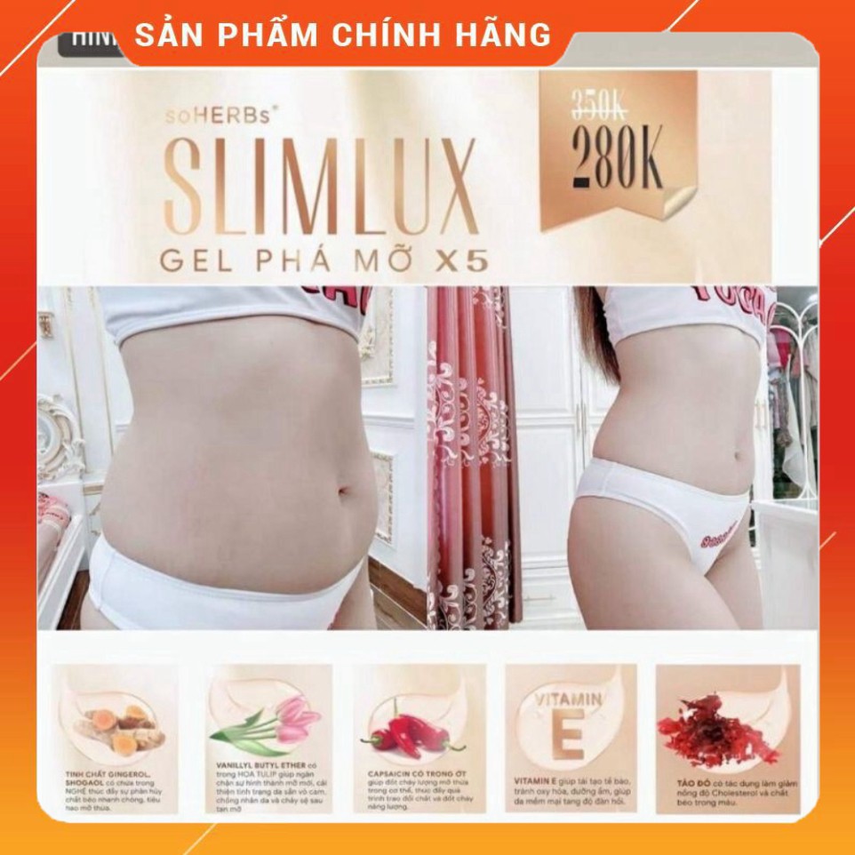 𝐆𝐞𝐥 𝐭𝐚𝐧 𝐦𝐨̛̃ 𝐛𝐮̣𝐧𝐠 SIimLux 𝐗𝟓 𝐒𝐥𝐢𝐦 𝐋𝐮𝐱 𝐒𝐨𝐡𝐞𝐫𝐛𝐬 200ml chính hãng