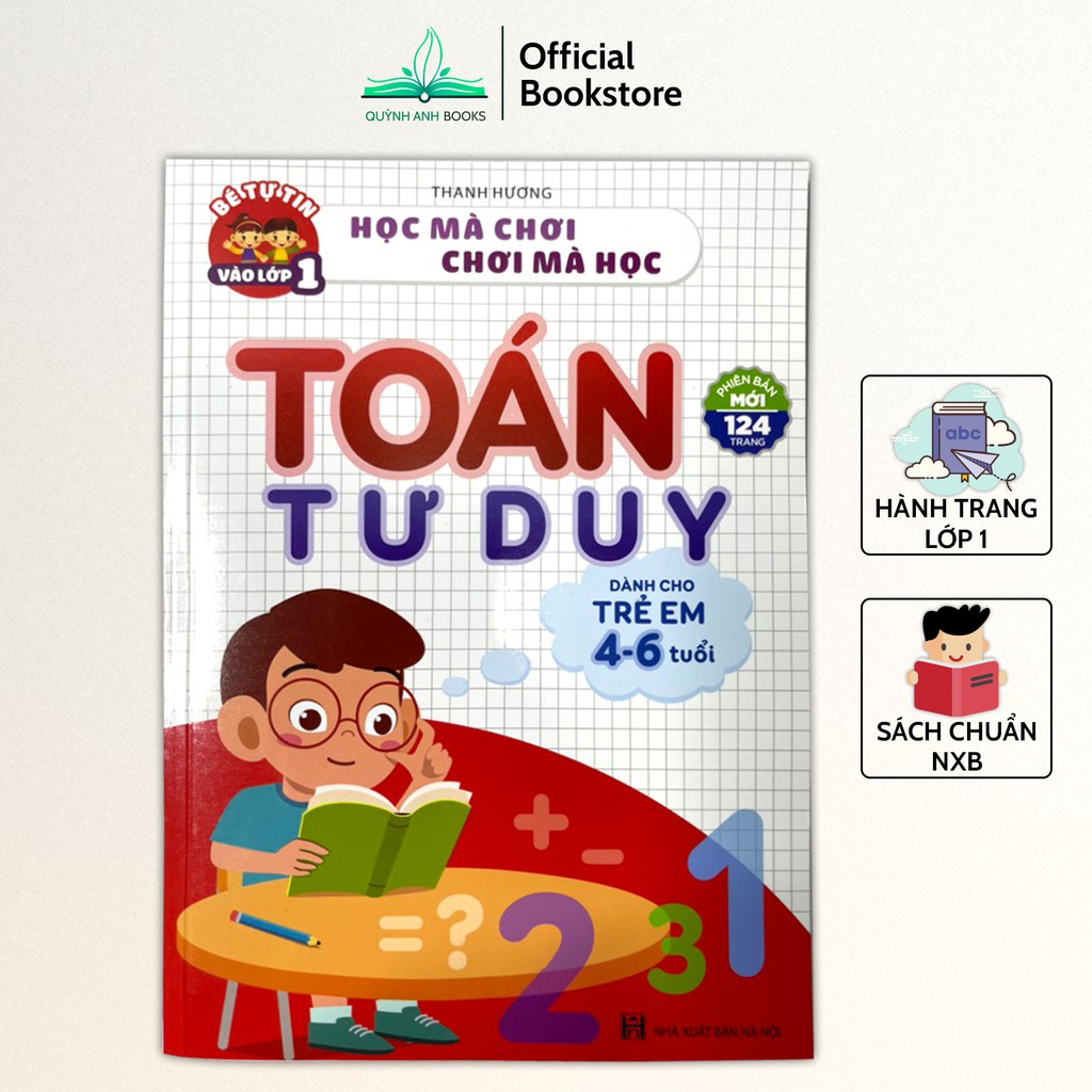 Sách - Toán tư duy dành cho trẻ em 4-6 tuổi - NPH Việt Hà