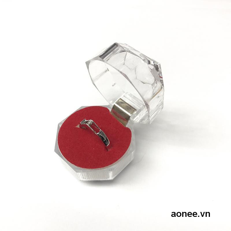 ✨✨Hộp Đựng Trang Sức Bằng Nhựa Mini Tiện Dụng