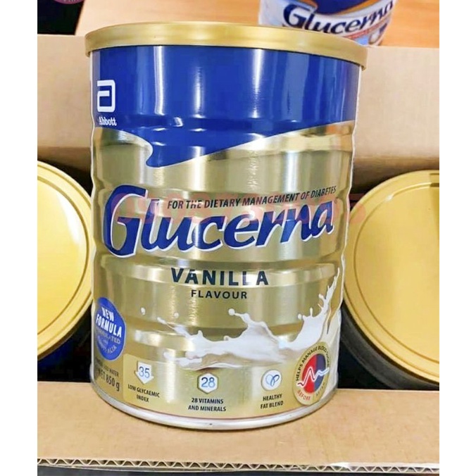 Sữa Glucerna không đường 850g của Úc (Mẫu mới) HyFood
