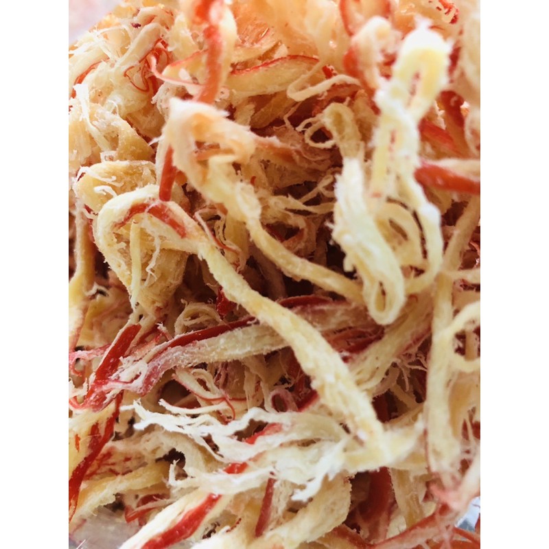 [BÁN SỈ] Khô Mực Xé Hấp Nước Dừa 220gr+ tặng kèm bịch tương ớt | BigBuy360 - bigbuy360.vn