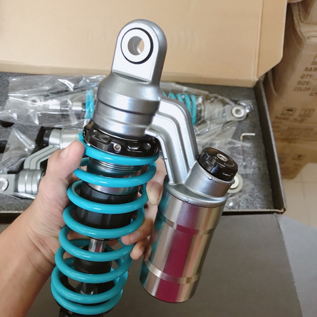 Phuộc sau Nitron bình dầu gắn Wave - Sirius - Dream - Future - Cub