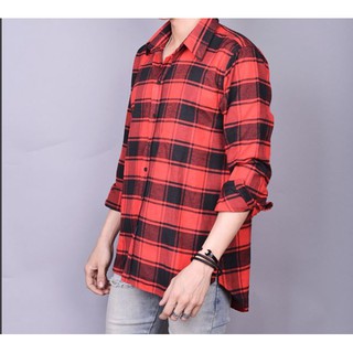Áo khoác Flannel unisex-Fox
