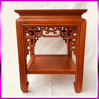 Đôn Vuông Gỗ Hương Kích Thước Mặt 30 30 50Cm