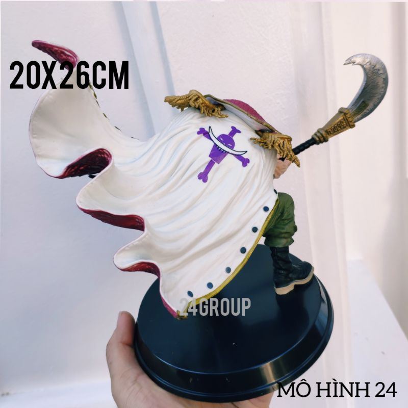 [24X29CM] MÔ HÌNH ĐỒ CHƠI SIÊU PHẨM TỨ HOÀNG RÂU TRẮNG EDWARD NEWGATE TRONG ANIME ONE PIECE ONEPIECE ĐẢO HẢI TẶC