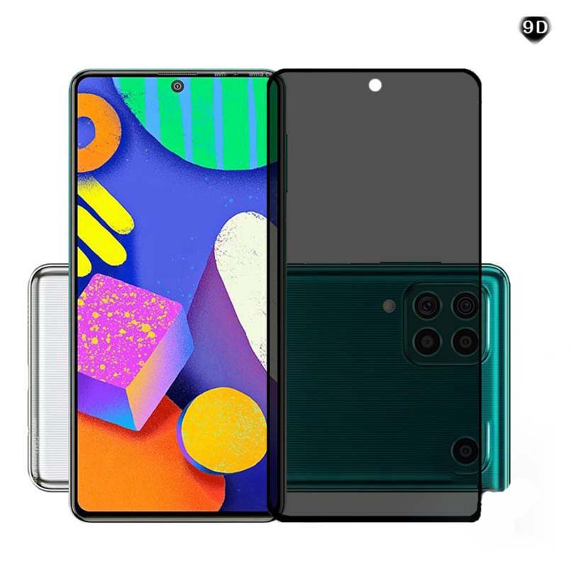Kính cường lực màn hình điện thoại chống nhìn trộm cho SAMSUNG GALAXY F62 M02 M02S M12 M51 M62 A02 A02S A32 A52 A72 5G