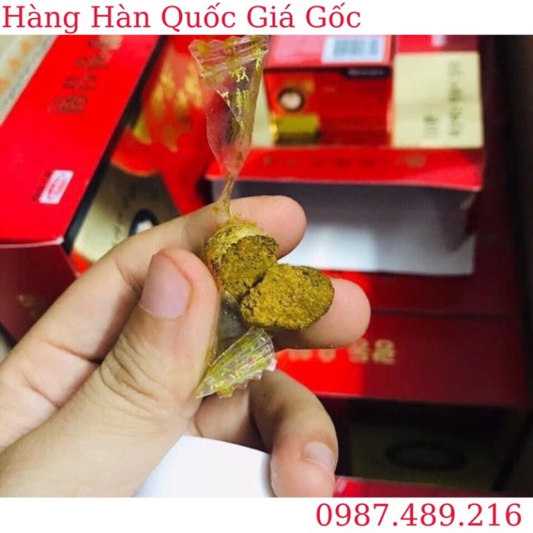[ Kèm Bill ] An Cung Ngưu Hoàng Hoàn  Hàn Quốc, Hộp Gỗ 10 Viên, Giúp Bổ Não, Ngăn Ngừa Tai Biến, Đột Quỵ [ Hàng Mới Về ]