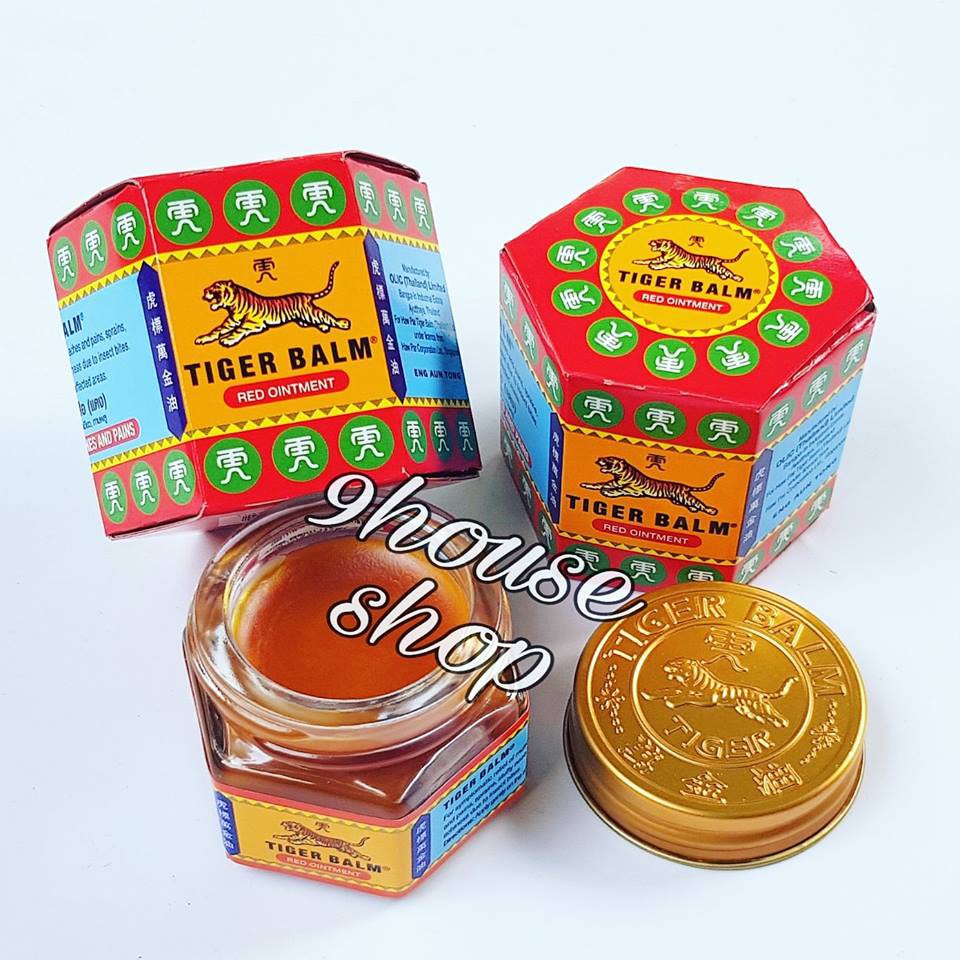 Dầu Cù Là Con Hổ Đỏ Tiger Balm Thái Lan (19,4gram) - 9housevn