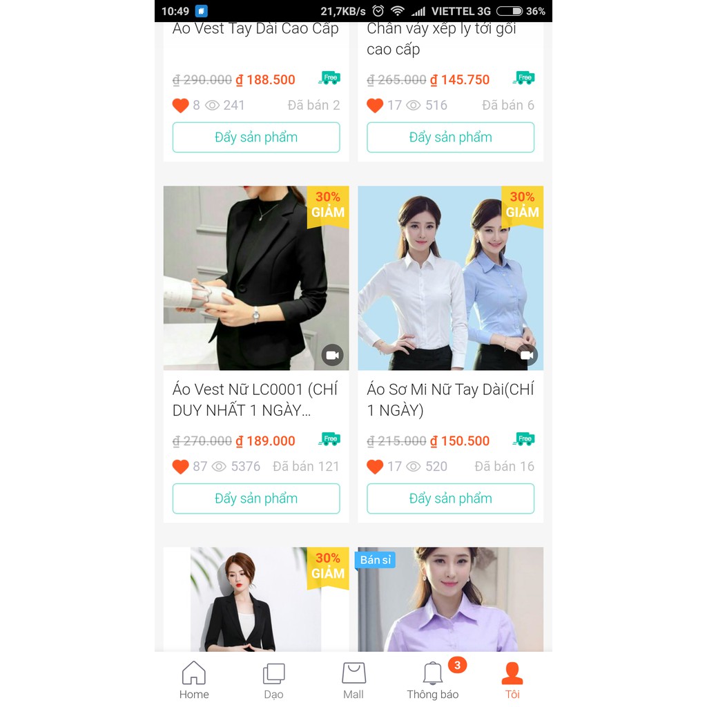 Áo vest nữ công sở hàng cao cấp AVLC16 vải tuyết mưa | BigBuy360 - bigbuy360.vn