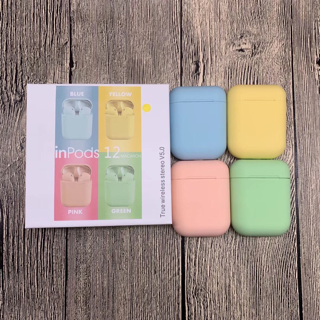 TAI NGHE INPODS 12 CẢM ỨNG - TAI NGHE BLUETOOTH INPODS 12 DÒNG 2 TAI