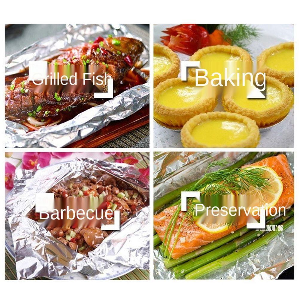 Giấy Nhôm Chống Thấm Nước Dùng Để Nướng Bánh Tart Trứng Tiện Dụng