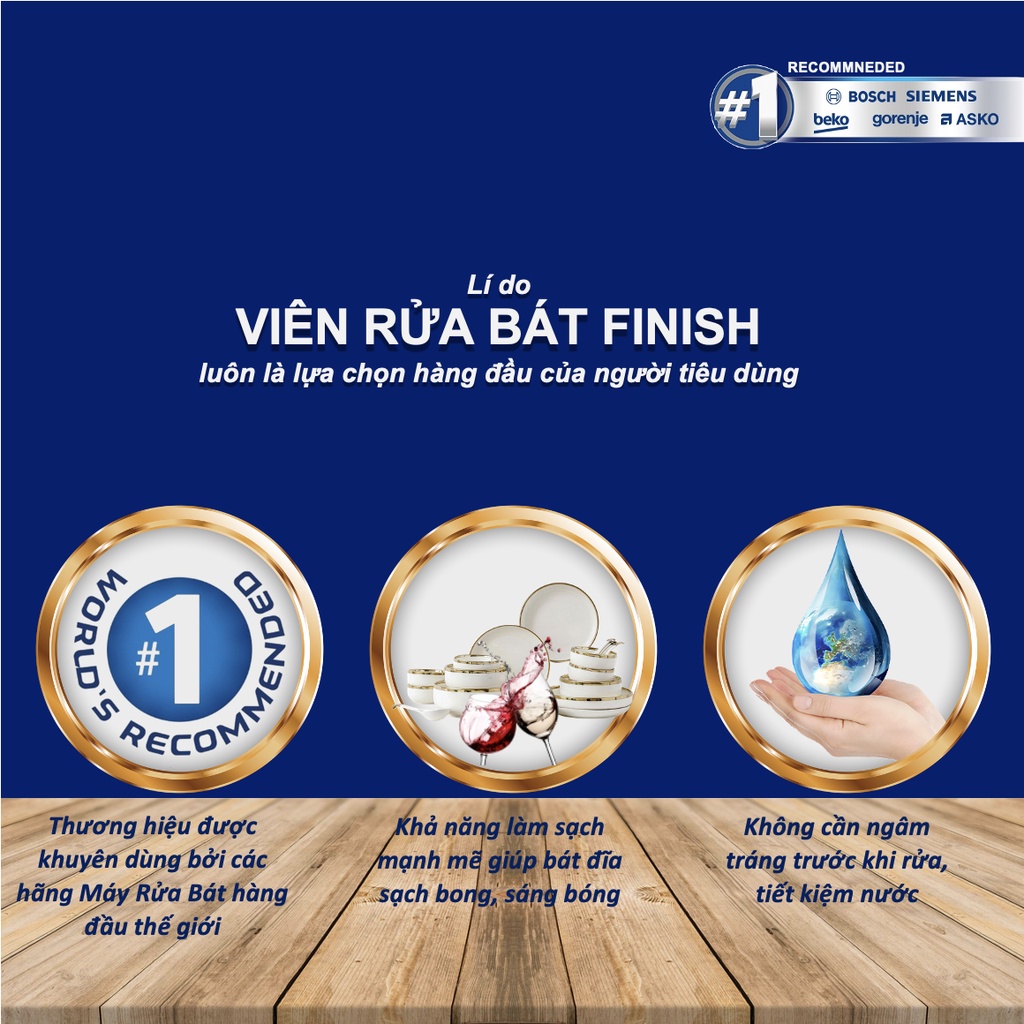 Gel Rửa Chén Finish Classic Dòng Sản Phẩm Phổ Thông Rửa Sạch Và Tiết Kiệm Nhập Khẩu Châu Âu Chính Hãng Chai 1,5l