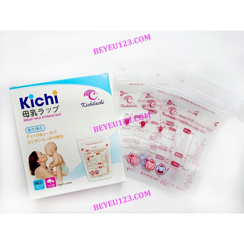 Combo 3 Túi Trữ Sữa Kichilachi 100Ml