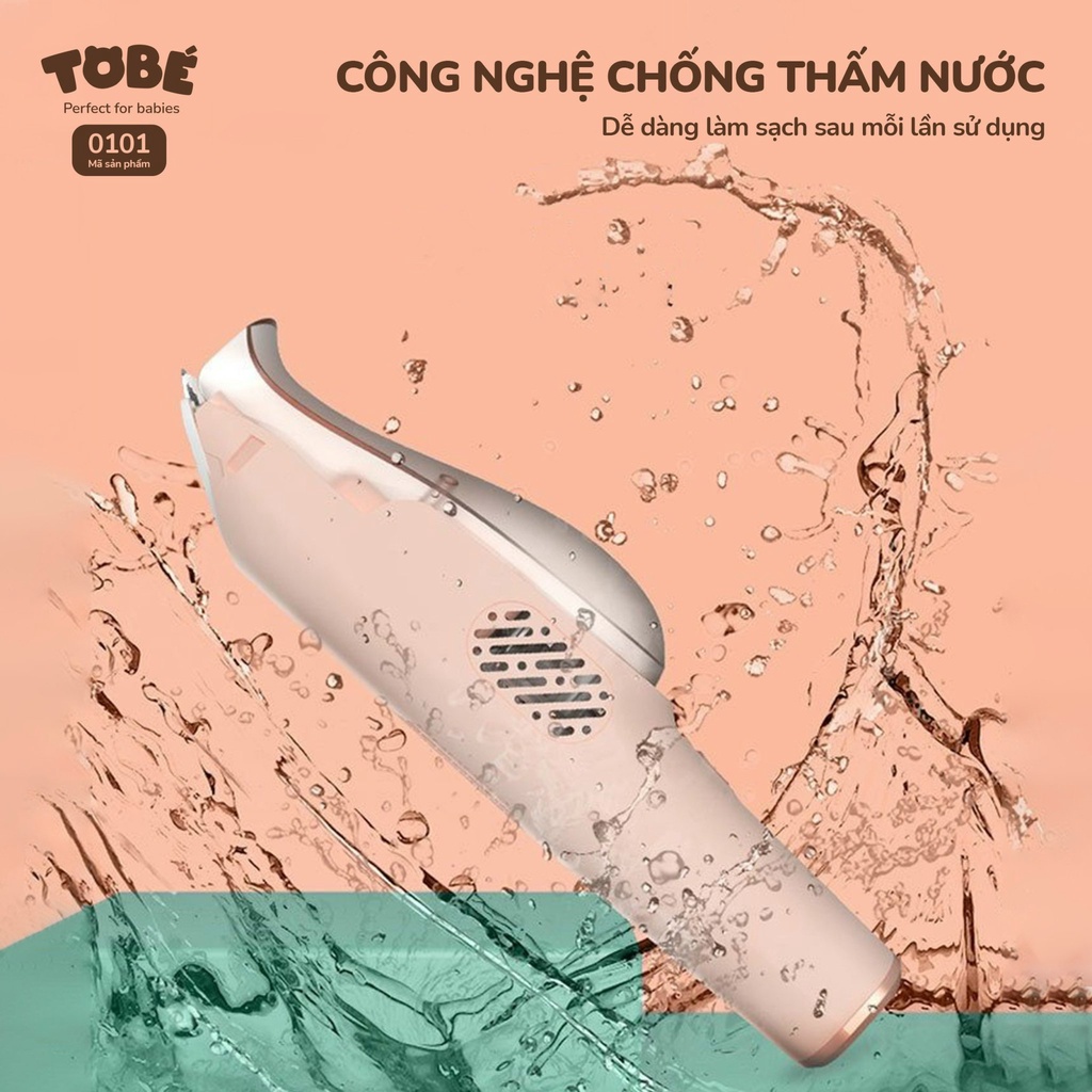 Tông đơ hút tóc ICLIP Plus siêu tiện dụng và an toàn cho bé