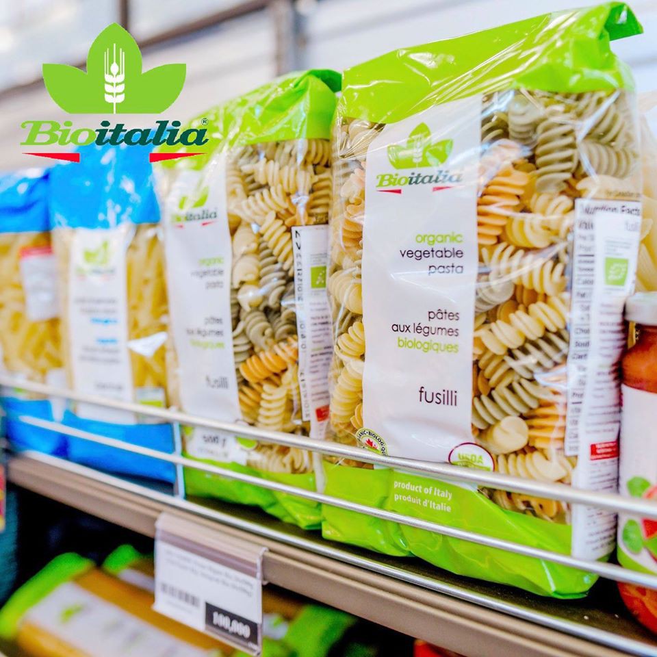 Nui ống/ xoắn rau củ hữu cơ Bioitalia Organic Veggie Pasta 500g