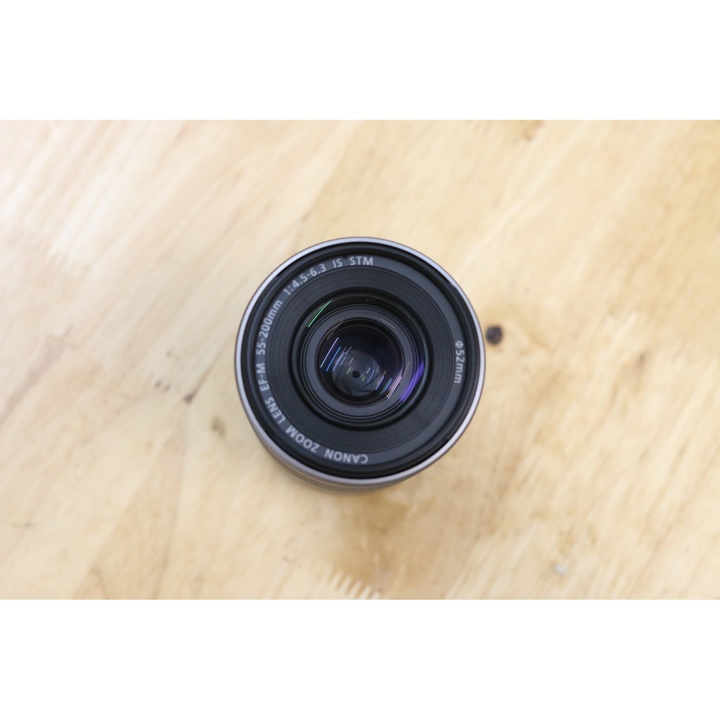 ỐNG KÍNH CANON EF-M55-200MM F4.5-6.3 IS STM /BẠC