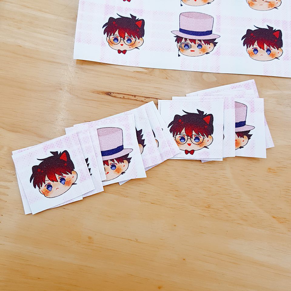 Sticker Conan & Kid