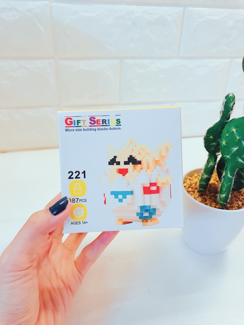 Mini Block | Đồ chơi xếp hình lego | - Kasumi (pokemon) -  387 pcs