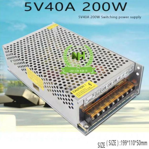 220V- 5V Power Supply (6A,10A, 20A, 40A, 60A ) Nguồn tổ ong 5V Đủ Dòng
