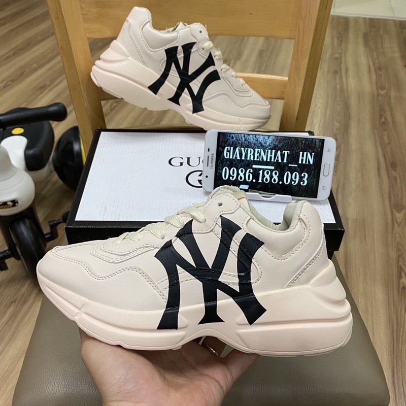 [KÈM TẤT+HỘP]GIÀY THỂ THAO CHUNKY VÀNG KEM | BigBuy360 - bigbuy360.vn