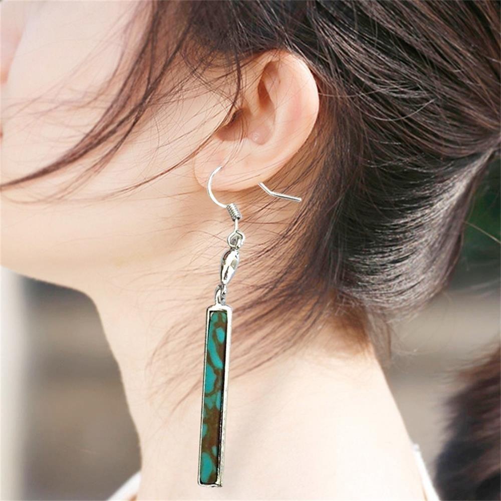 1 Đôi Bông Tai Tròn Phong Cách Bohemian Cổ Điển Kiểu Mới