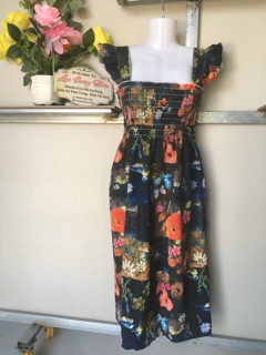 đầm maxi hoa cánh tiên ( hình thật )