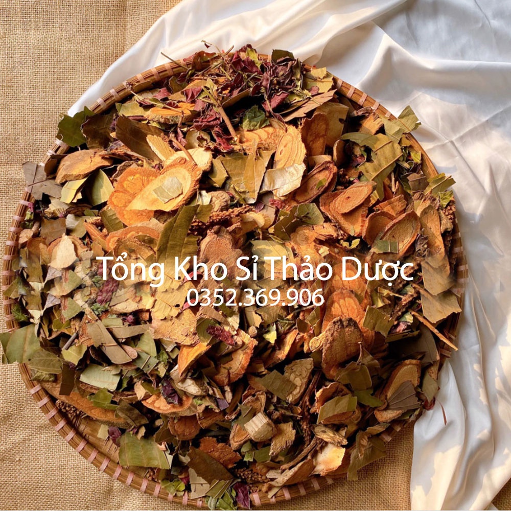 Lá xông tắm Dao Đỏ Set 5-10 túi (phục hồi sức khỏe cho mẹ sau sinh)