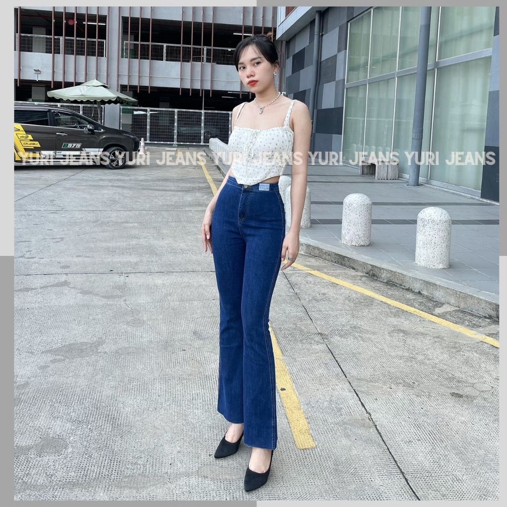 Quần Loe Nữ Lưng Cao Cạp Kiểu Chữ Fom Siêu Chuẩn Shop YuRi