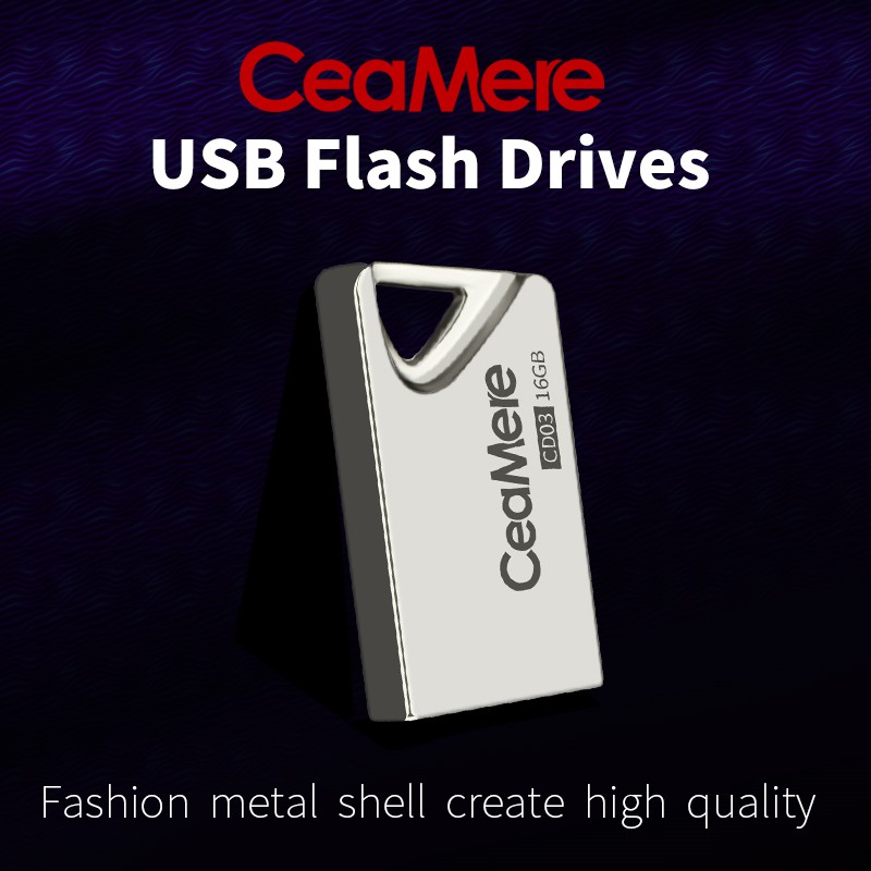 USB 2.0 Ceamere 16GB kim loại nhỏ gọn siêu bền | BigBuy360 - bigbuy360.vn
