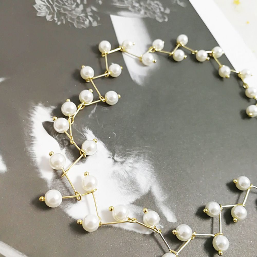 Vòng Cổ Chuỗi Hạt Ngọc Trai Nhân Tạo Nhiều Màu Thanh Lịch Cho Nữ