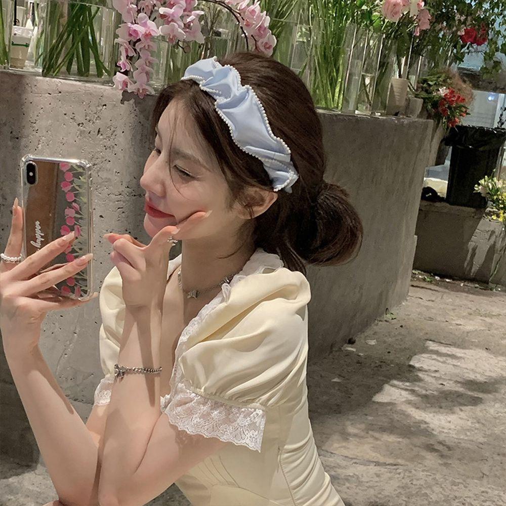 Băng Đô Cài Tóc Trang Điểm Thời Trang Hàn Quốc WMES15H