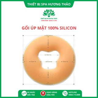 Gối silicol 100%, gối úp mặt Spa hàng loại 1