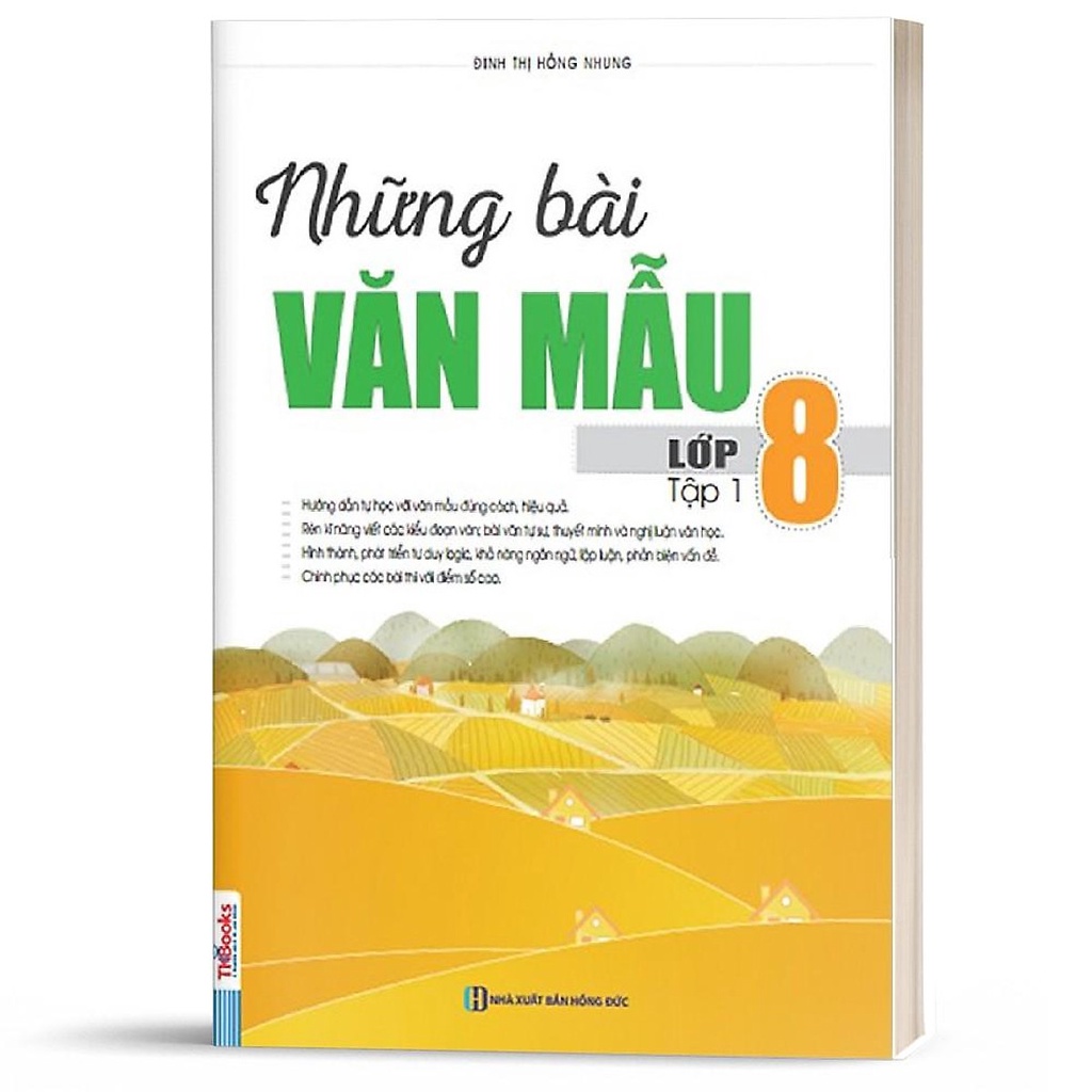 Sách - Những bài văn mẫu lớp 8 - Tập 1