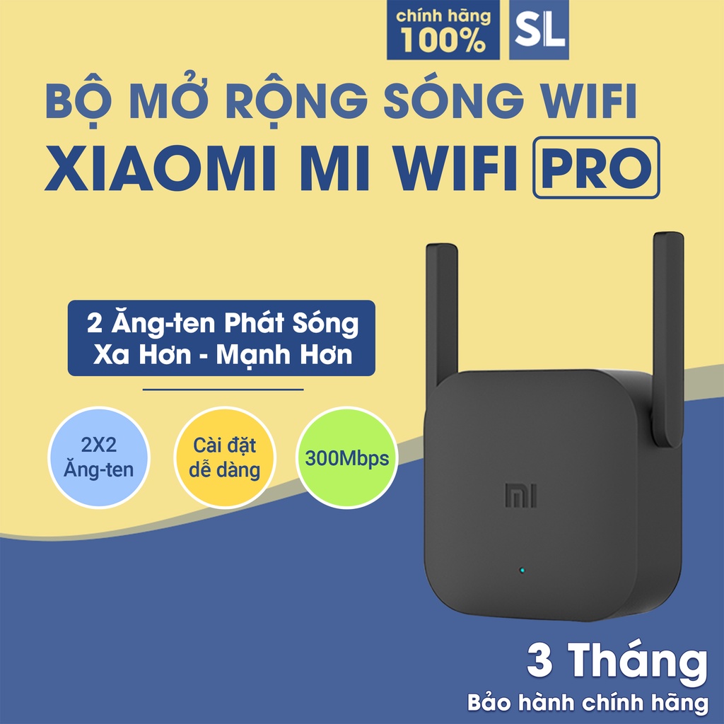 Thiết bị kích sóng wifi Xiaomi Repeater Pro bộ kích sóng wifi Thiết bị kích sóng mở rộng vùng phủ sóng