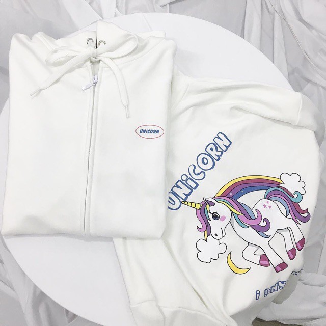 Áo Khoác Nữ ♥️ FREESHIP ♥️ Giảm 20k Khi Nhập [FITV250] - Áo KHOÁC HOODIE dáng rộng - Unicorn | WebRaoVat - webraovat.net.vn