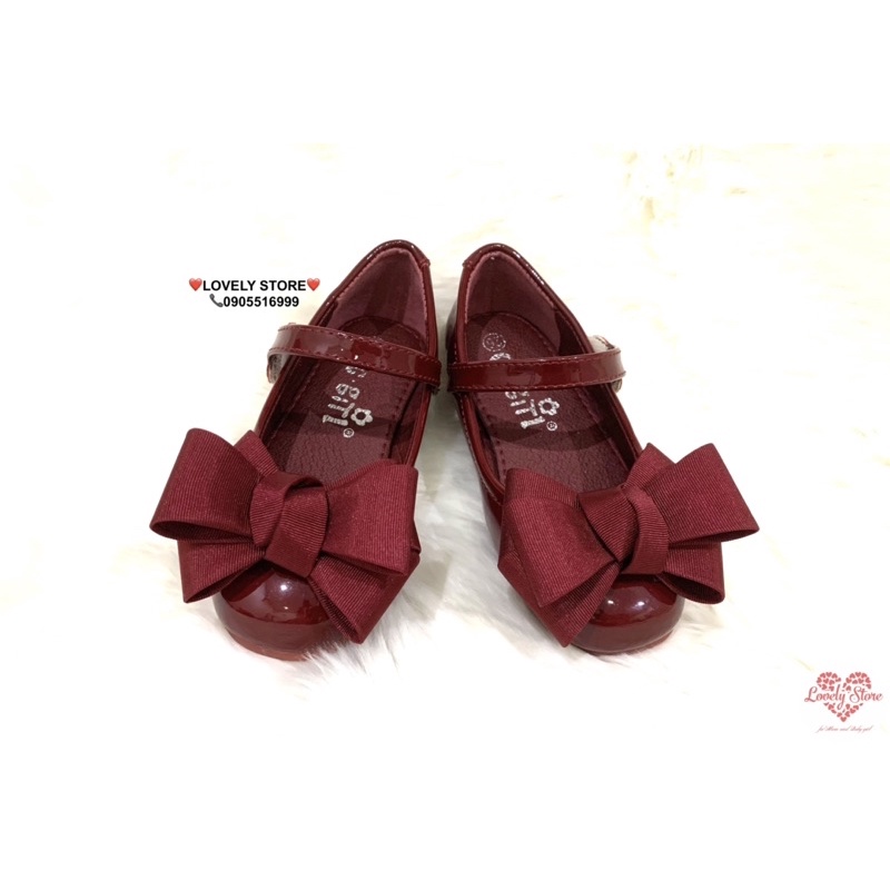 Giày Búp Bê Cho Bé Gái. Giày Đính Nơ Style Hàn xẻng đáng iu. HÀNG QUẢNG CHÂU FULL BOX