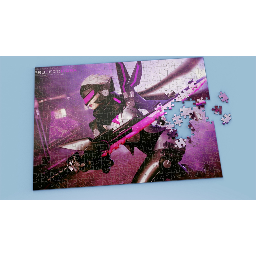 League of Legends Tranh ghép hình FIORA - Mẫu 2 - Nhận in theo yêu cầu