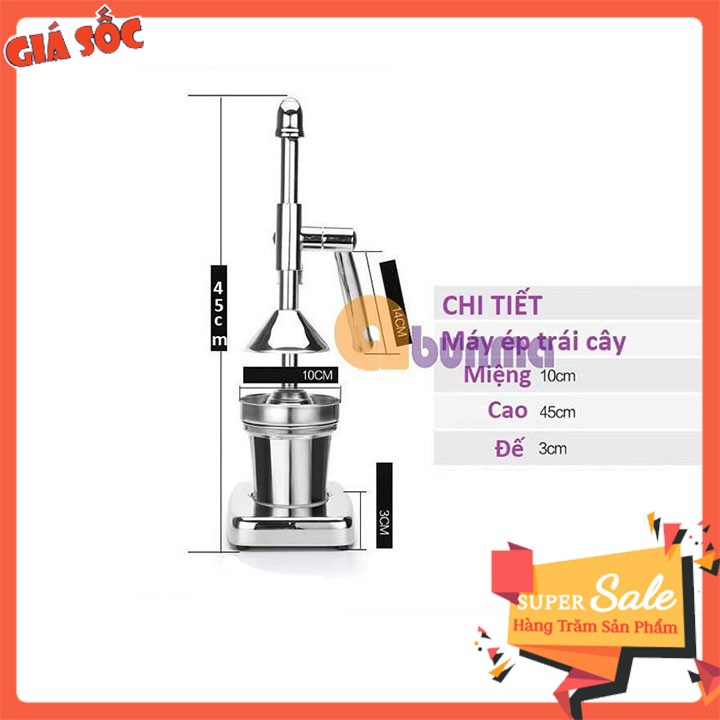 Máy ép, máy vắt nước cam bằng tay