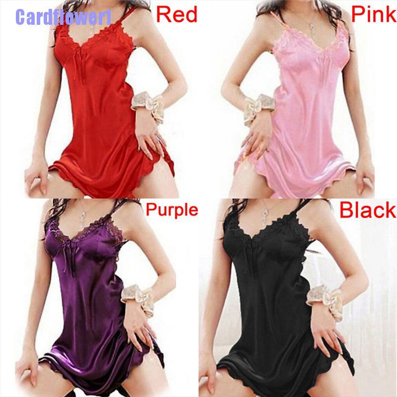 Áo Choàng Ngủ Bằng Lụa Satin Phối Ren Quyến Rũ Cho Nữ