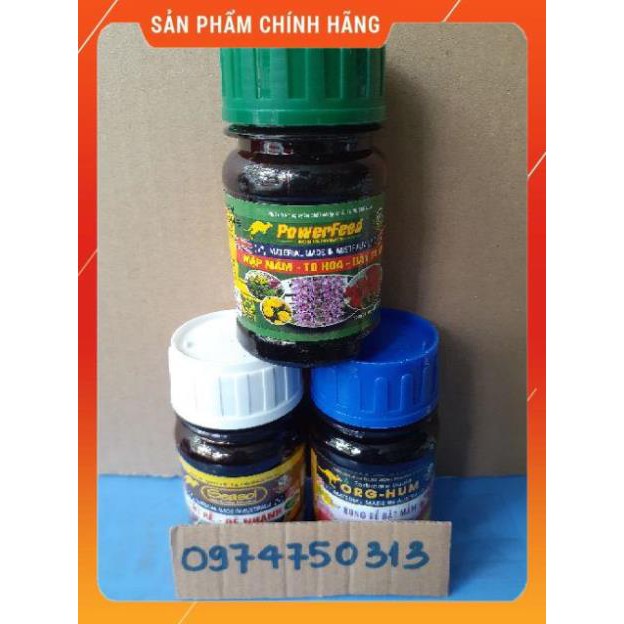 COMBO BỘ PHÂN BÓN NGUYÊN CHẤT CAO CẤP NHẬP KHẨU TỪ ÚC POWERFEED - SEASOL - ORG HUM