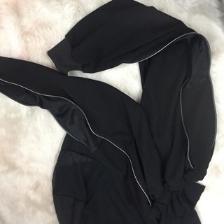 SET ÁO CROPTOP VÀ QUẦN JOGGER PHỐI LƯỚI