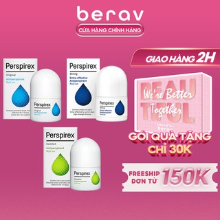 [CÓ CHE TÊN] Lăn Khử Mùi Hôi Nách PERSPIREX Cao Cấp Cho Mọi Loại Da Từ Nặng Tới Nhẹ 20ml